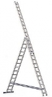 Лестница трехсекционная алюминиевая Alumet P3 3x20 ступеней (9320) профессиональная   